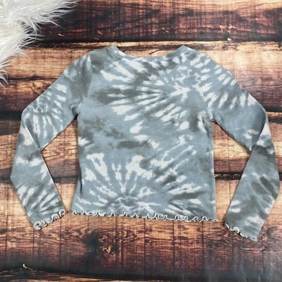 RELISTED So Kids Tie Dye Crop Top Long Sleeve - Picture 5 of 5